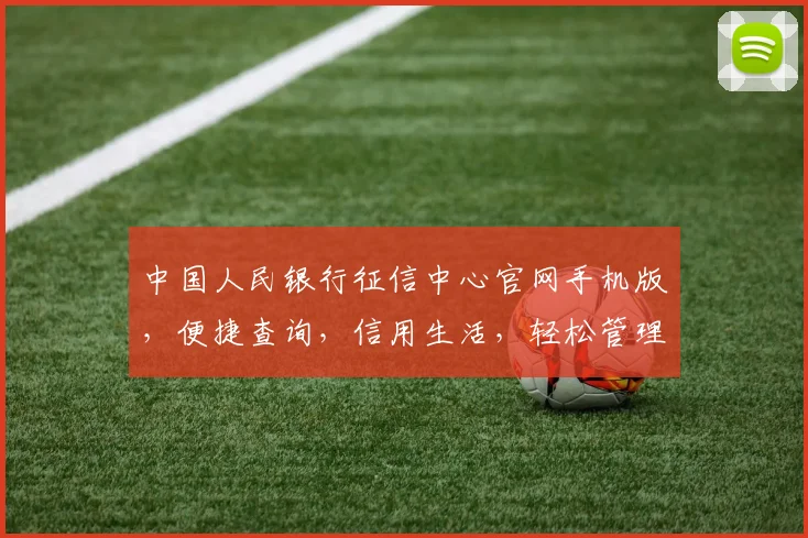 中国人民银行征信中心官网手机版，便捷查询，信用生活，轻松管理三步到位